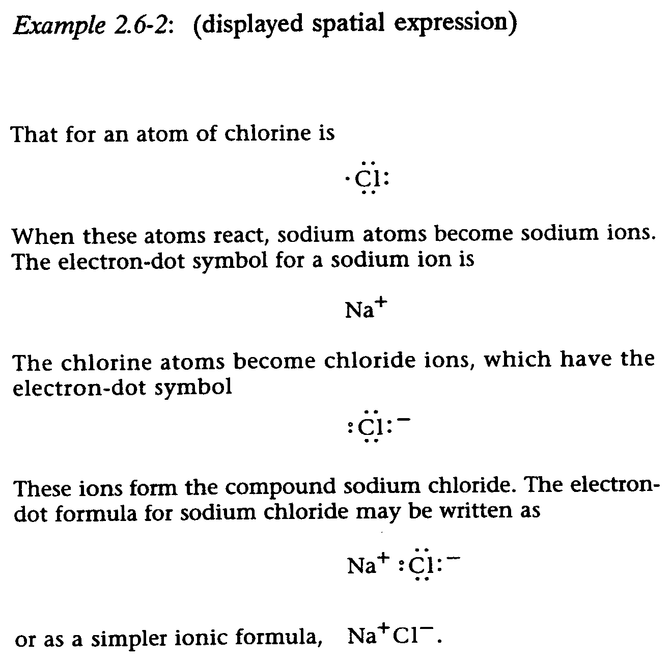 Graphic of displayed spatial expression