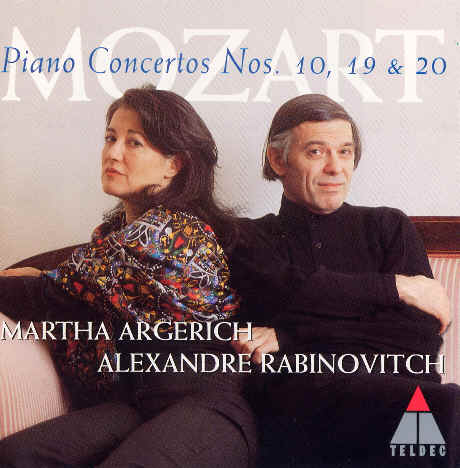Argerich Mozart Rabinovitch - sengpielaudio