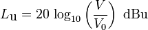 Noise voltage level