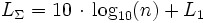 Formula sum of non-coherent sources 2