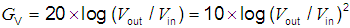 Amplification Factor Power and Decibels
