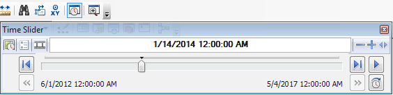 ArcMap, Time Slider
