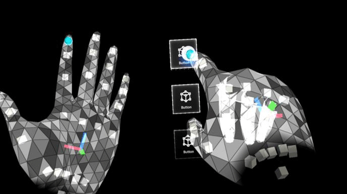 Ulnar side hand location inside palm