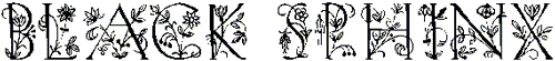 Panose font example