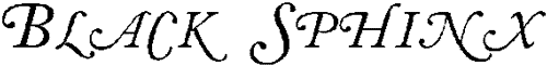 Panose font example