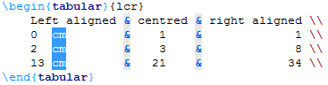 Block Selection