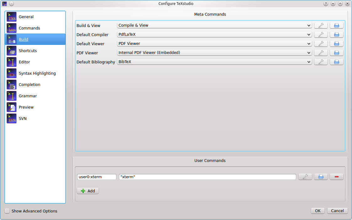 Configure Build System